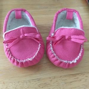EUC Baby Mocassins. Size 3-6 Months